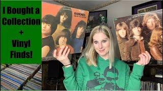 I Bought a Record Collection + Various Vinyl Finds! Ramones, Joy Division, Box Tops & More!