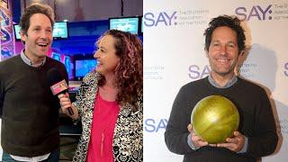 Paul Rudd & bwaySHO at Paul Rudd's 9th Annual All-Star Bowling Benefit for SAY