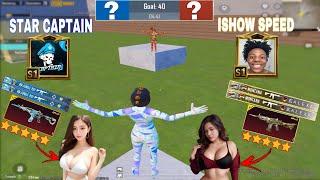 OMG BEST FUNNYWOW GAMEPLAY WITH STAR CAPTIAN AND ISHOW SPEED1VS1 GUN GAME DEATH MATCHWHO WILL WIN