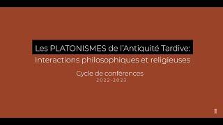 Une aporie contre les gnostiques ? Camille Guigon (Université Jean Moulin Lyon 3)