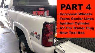 Work Truck - Part 4 (Corroseal Review, Trans Cooler Lines, Ignition Lock Cylinder, 7 Pin, Tool Box)