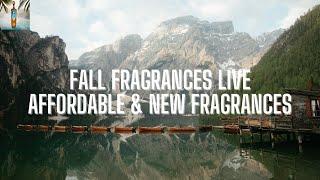 Wednesday LIVE FRAGRANCE CHAT - Affordable & New Scents