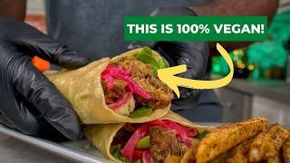 Alkaline Vegan Chicken Wrap - Dr Sebi Approved Recipe 