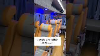 Tempo traveller 26seater on rent in Indore #indore #tempotraveller #modified #modification #force