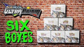 Opening 6 Pokemon Ultra Prism Booster Boxes! (entire case)