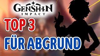 Top 3 vier Sterne Helden für "Gewundener Abgrund" in Genshin Imapact | Tipps & Tricks deutsch