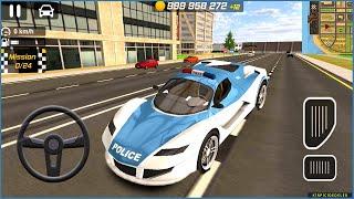 4K Direksiyonlu polis arabası oyunu 3D #30 Police Drift Car Driving || Android Gameplay 4K