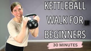 Full Body Kettlebell Walk | Beginner-Friendly Strength & Cardio