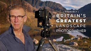 Britain's Greatest Landscape Photographer, Joe Cornish, in the field