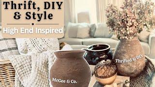 Thrifted vs. Styled | High End Inspired Thrifts | Thrift & Decorate with Me