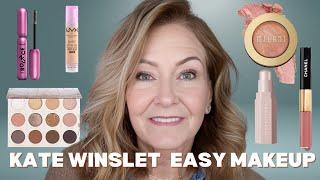 Recreating Kate Winslet’s Effortless Natural Makeup | Minimal Makeup for Mature Skin