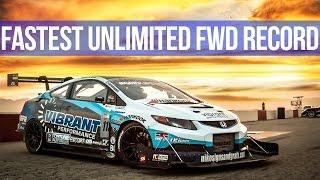 Record Setting Lap in Vibrant Performance Time Attack Civic at Super Lap Battle (Global Time Attack)