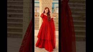 Red frocks design for girls #redfrocks #reddresses #frocks #redsuitsdesign #redsuits#fashion