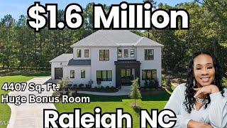 $1.6 Million | Huge Bonus Room | Parade of Homes| Raleigh NC