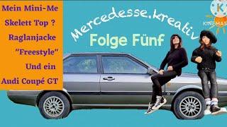 Mein Mini-Me, Skelett-Top, Raglanjacke, Freestyle & ein Audi Coupé GT | Folge 5 | Strick Podcast