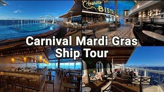 Carnival Mardi Gras Cruise Ship Full Tour