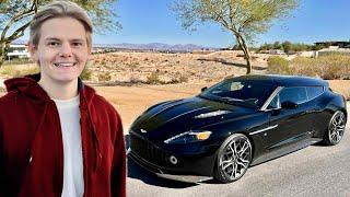 Michael’s $1M Aston Martin Vanquish Zagato