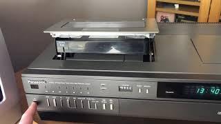 Panasonic NV-7200 1981 VCR Top Loader Video Recorder After Recommissioning