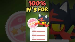 100% IVs for Litten in Pokémon Go!