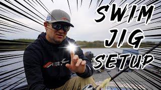 My SwimJig Setup | Wes Logan SIGNATURE SWIM JIG | Bassmaster Elite | Bass Fishing Tips