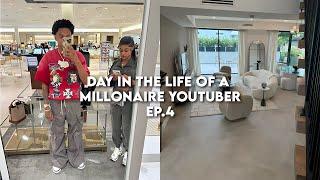 DAY IN THE LIFE OF A MILLIONAIRE YOUTUBER Ep. 4