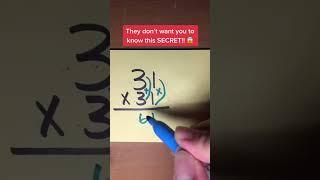 THE SECRET TRICK THEY HIDE!  #math #mathtrick #maths #sat