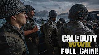 Call of Duty WW2｜Full Game Playthrough｜No Hud｜4K