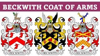 Beckwith Coat of Arms & Family Crest - Symbols, Bearers, History