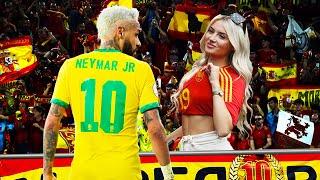 The Spanish will never forget this humiliating performance by Neymar Jr.