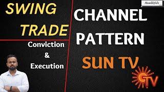 Swing Trading Profit in SUNTV  ||Joshua Victor||Channel Pattern||Swing Trading||Price Action