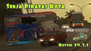 Senja Dibatas Kota ||kodename traffic bussid V4.3.1