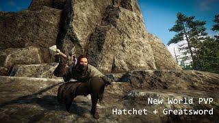 New World - Hatchet / Greatsword (Light) - PVP