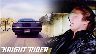 K.I.T.T. schleudert Michael hinaus! | Knight Rider Deutschland