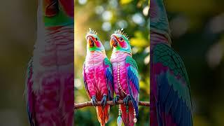 Graceful Gliders: Birds in the Breeze ️ #shorts #ai #birds #reels #birdslover  #parrot