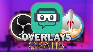 Overlays GRATIS en StreamLabs OBS y Stream Elements || OBS Studio/Streamlabs OBS