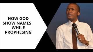 PROPHET UEBERT ANGEL TEACHING  HOW GOD SHOW NAMES WHILE PROPHESYING | BIBLE STUDY