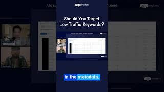 Should you target low volume keywords? #appgrowth  #ASO #AppleSearchAds