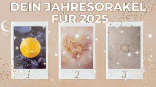 Dein Jahresorakel für 2025Auswahlorakel | Pick a Card Tarot Reading