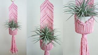 DIY Macrame plant hanger #13 / 마크라메 플랜트행거 #13