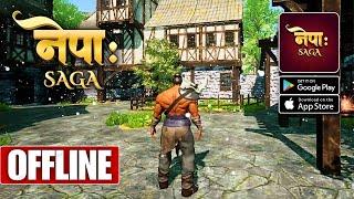 Nepa: Saga - Epic Offline RPG Gameplay Walkthrough Part 1 (iOS, Android)
