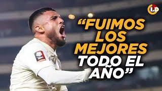 UNIVERSITARIO BICAMPEÓN | RODRIGO UREÑA: "FUIMOS LOS MEJORES TODO EL AÑO" - LATINA DEPORTES