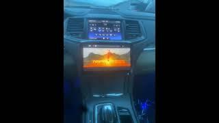 2016 Lincoln MKS aftermarket TV radio