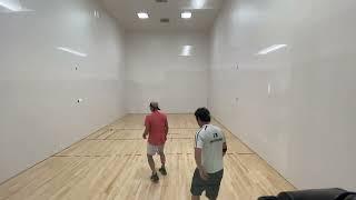 2022- Single Racquetball Amir Poursamadi vs. Alex Wong at Clay Madsen RR TX, 02.28.2022