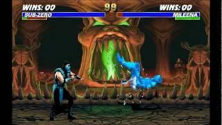 Classic Sub-Zero Combo's UMK3