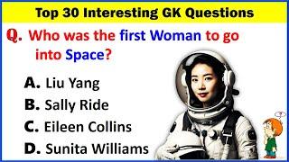 Top 30 GK Question and Answer | Gk Questions and Answers | GK Quiz | GK Question | GK GS | Space GK