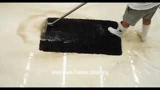 scrapping Carpet cleaning completion#asmr #satisfying #cleaningcarpet