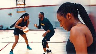 Aliyah Boston Offseason Workout  EXCLUSIVE Look Inside Her Training Session | Indiana Fever