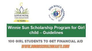 Winnie Sun Scholarship 2024 - 2025