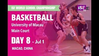 ISF WSC Basketball 2024 | Day 8 - Girls' match