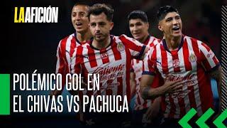 Chivas remonta y vence a Pachuca con un jugador menos